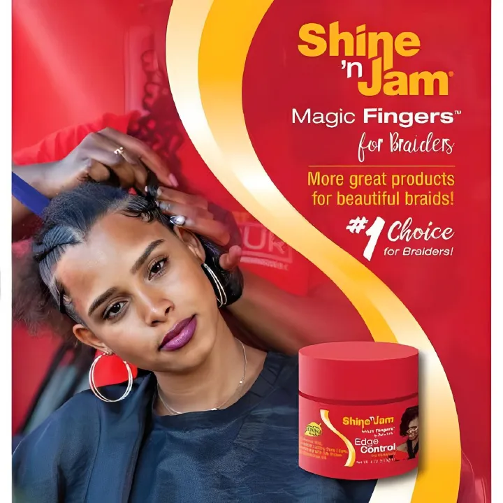 Shine 'n Jam Olive Oil Strong Braid Hair Gel Suitable for All Hair Types 113g-454g
