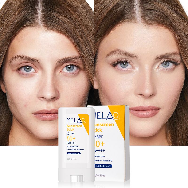 Korean Skincare Face Care Anti Uv Sunblock Sun Block Screen Cream for Face Water Resistant Natural Sunscreen Stick Spf 50