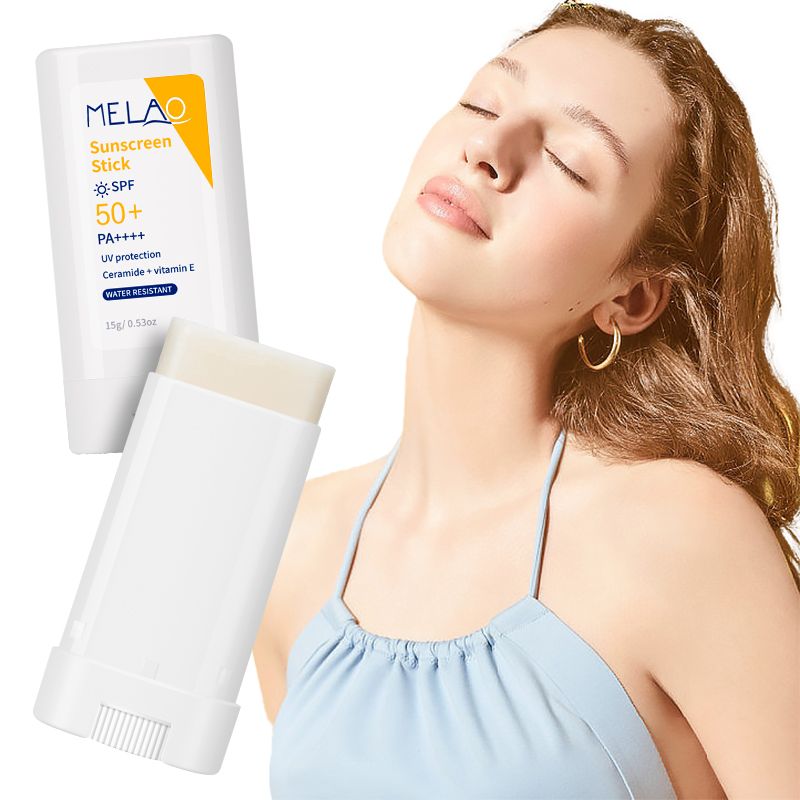 Korean Skincare Face Care Anti Uv Sunblock Sun Block Screen Cream for Face Water Resistant Natural Sunscreen Stick Spf 50