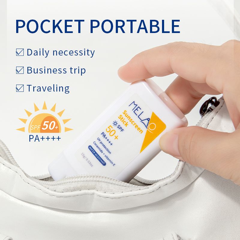 Korean Skincare Face Care Anti Uv Sunblock Sun Block Screen Cream for Face Water Resistant Natural Sunscreen Stick Spf 50