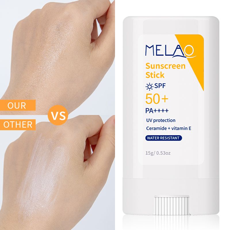 Korean Skincare Face Care Anti Uv Sunblock Sun Block Screen Cream for Face Water Resistant Natural Sunscreen Stick Spf 50