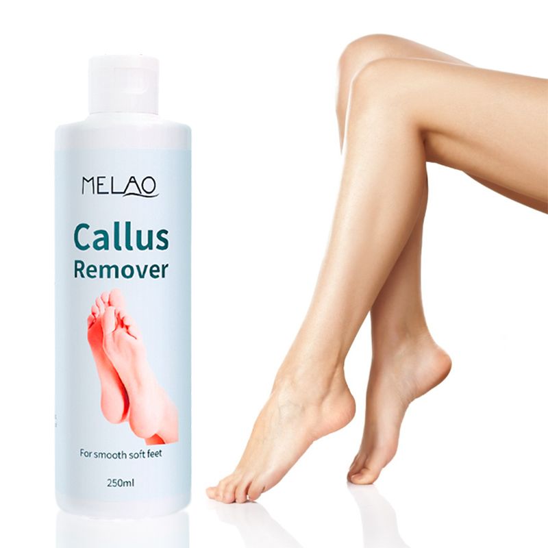 Private Label Organic Foot Peel Exfoliator Gel for Moisturizing Anti Inflammatory Foot Callus Remover  1 bottle 250ml