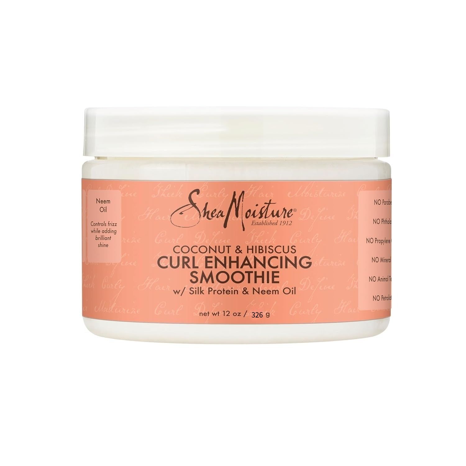 SheaMoisture Natural Coconut Hibiscus Cream is specially formulated for curly hair and is suitable for thick and curly hair. It nourishes the hair and promotes hair growth.1bottl