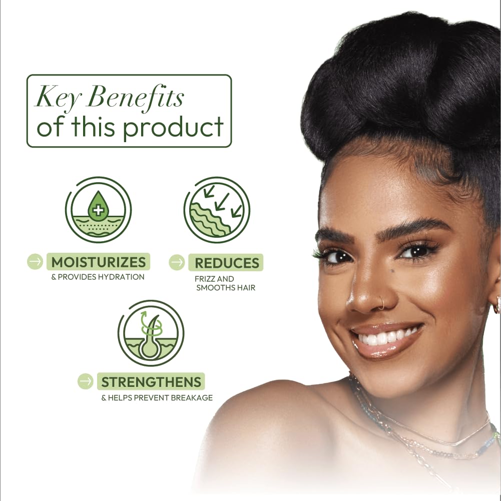 ORS Olive Oil Super Rich Moisturizing Hair Cream, contains castor oil, promotes hair growth  1 bottle 251ml