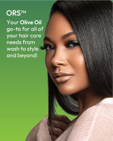 ORS Olive Oil Super Rich Moisturizing Hair Cream, contains castor oil, promotes hair growth  1 bottle 251ml
