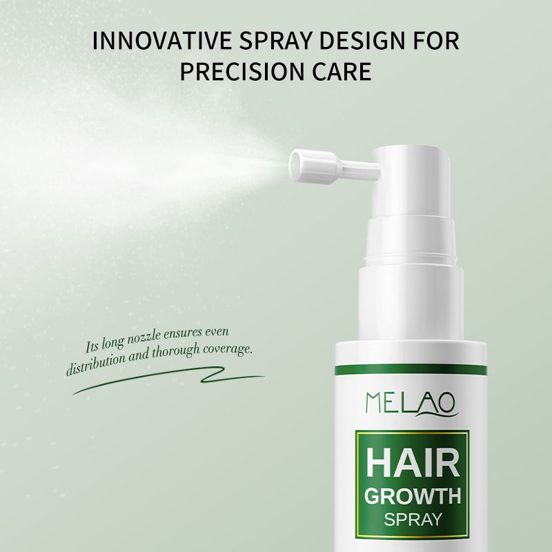 Hair Growth Spray Unisex Hair Growth Spray No-rinse Natural Anti-hair Loss Treatment 1 Bottle 60ML