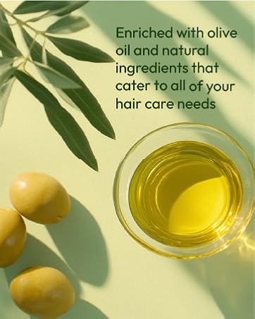 ORS Hair Oil, Natural Olive Oil Coconut Oil Anti-Frizz Shiny Hair Oil Curly Hair Care 1 Bottle 177ml