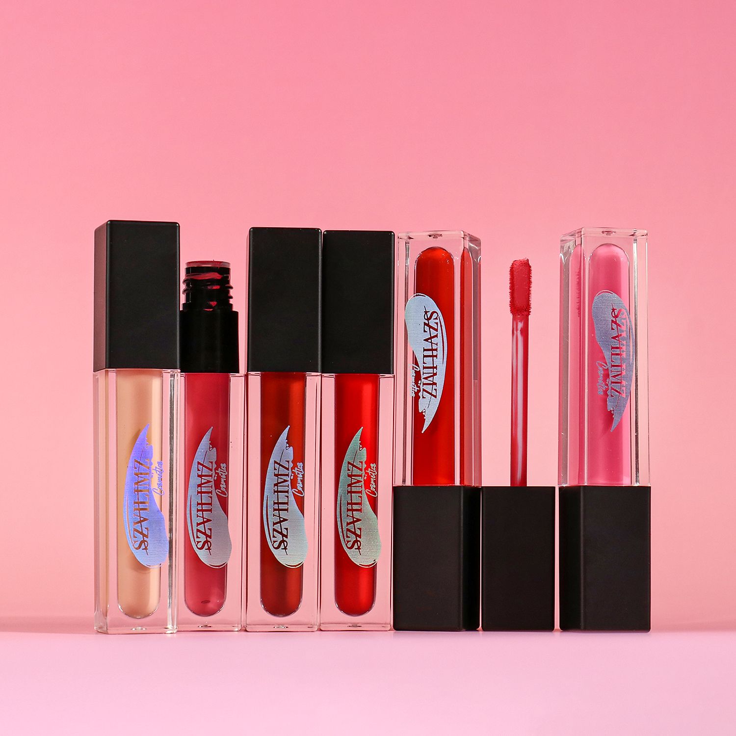 SZVILIMZ Fashion Lip Gloss Easy to carry Good color rendering High color rendering Fine texture Waterproof and sweat-proof No makeup removal Many colors Long-lasting and glossy