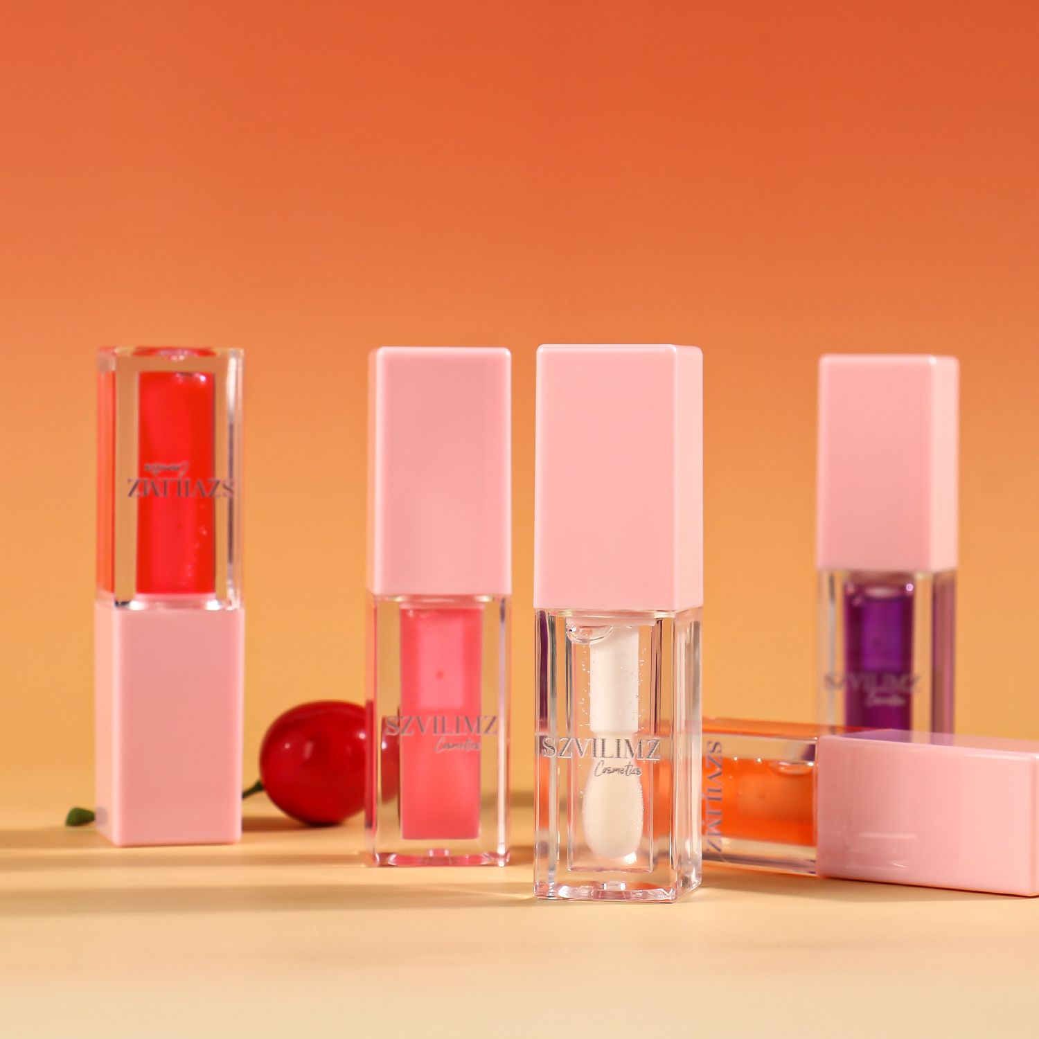 SZVILIMZ Lip Glaze Moisturizing Long-lasting nourishing fruity fragrance High gloss effect Removes dead skin on lips Prevents dryness