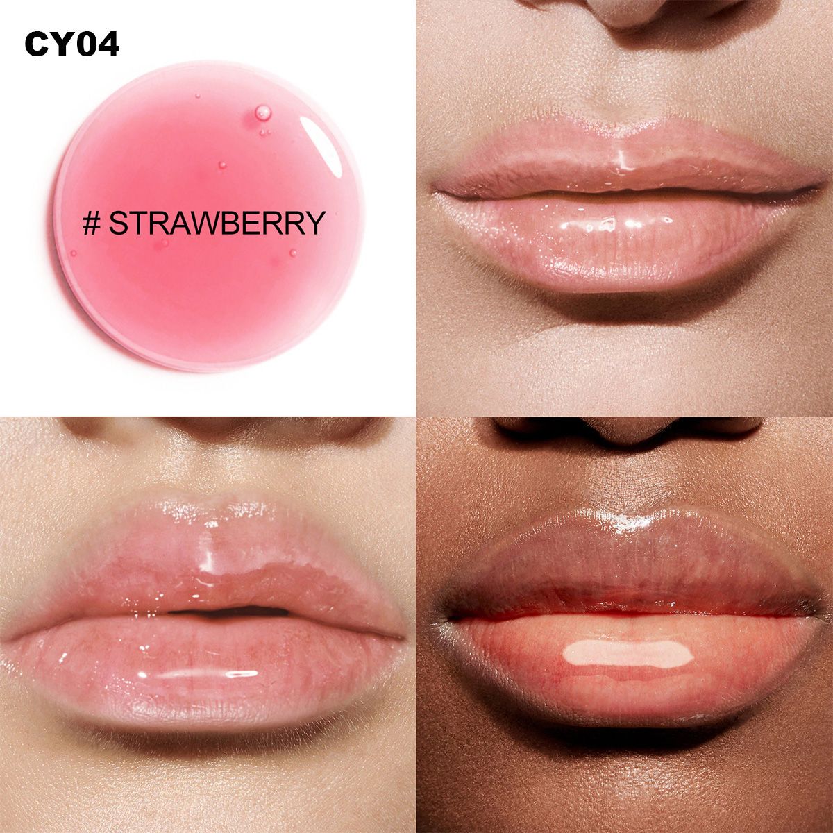 SZVILIMZ Lip Glaze Moisturizing Long-lasting nourishing fruity fragrance High gloss effect Removes dead skin on lips Prevents dryness