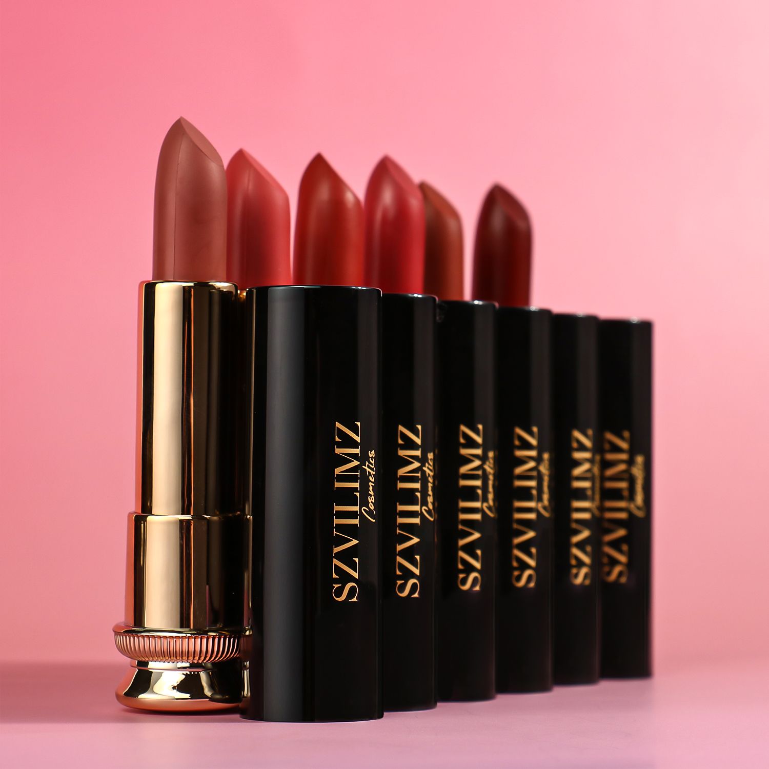 SZVILIMZ  Lipstick Good color rendering High color saturation Exquisite in texture Waterproof and sweat-proof No lasting makeup off More color number"