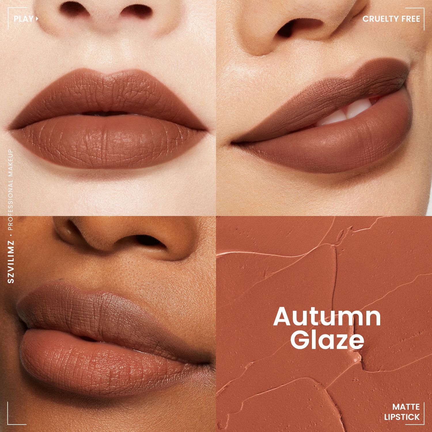 SZVILIMZ  Lipstick Good color rendering High color saturation Exquisite in texture Waterproof and sweat-proof No lasting makeup off More color number"