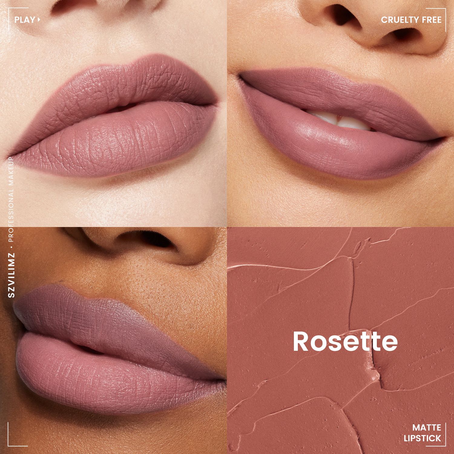 SZVILIMZ  Lipstick Good color rendering High color saturation Exquisite in texture Waterproof and sweat-proof No lasting makeup off More color number"