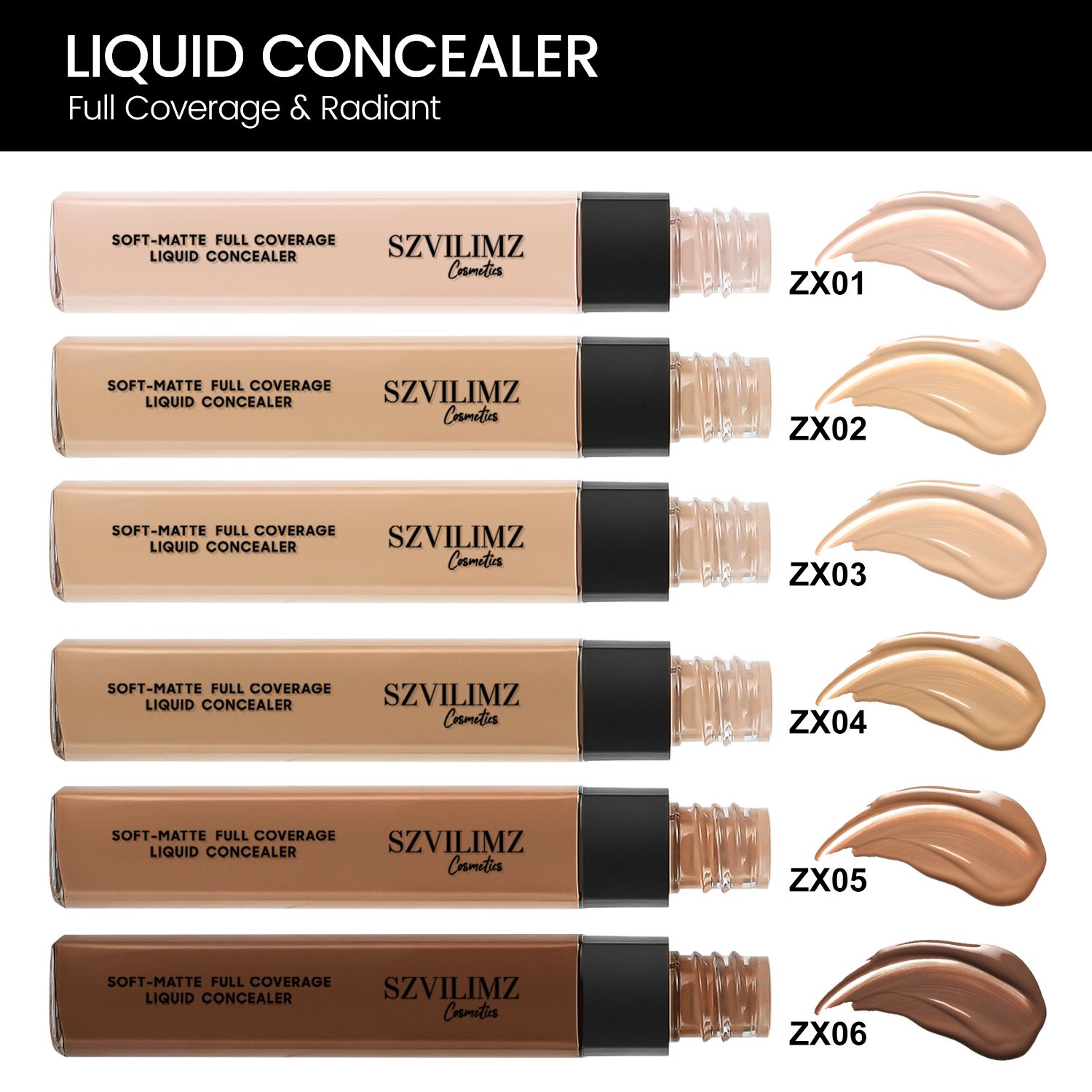 SZVILIMZ  Easy to carry The texture Easy to push away Concealer Not easy to be heavy Waterproof and sweat-proof Long time without makeup Natural base makeup"