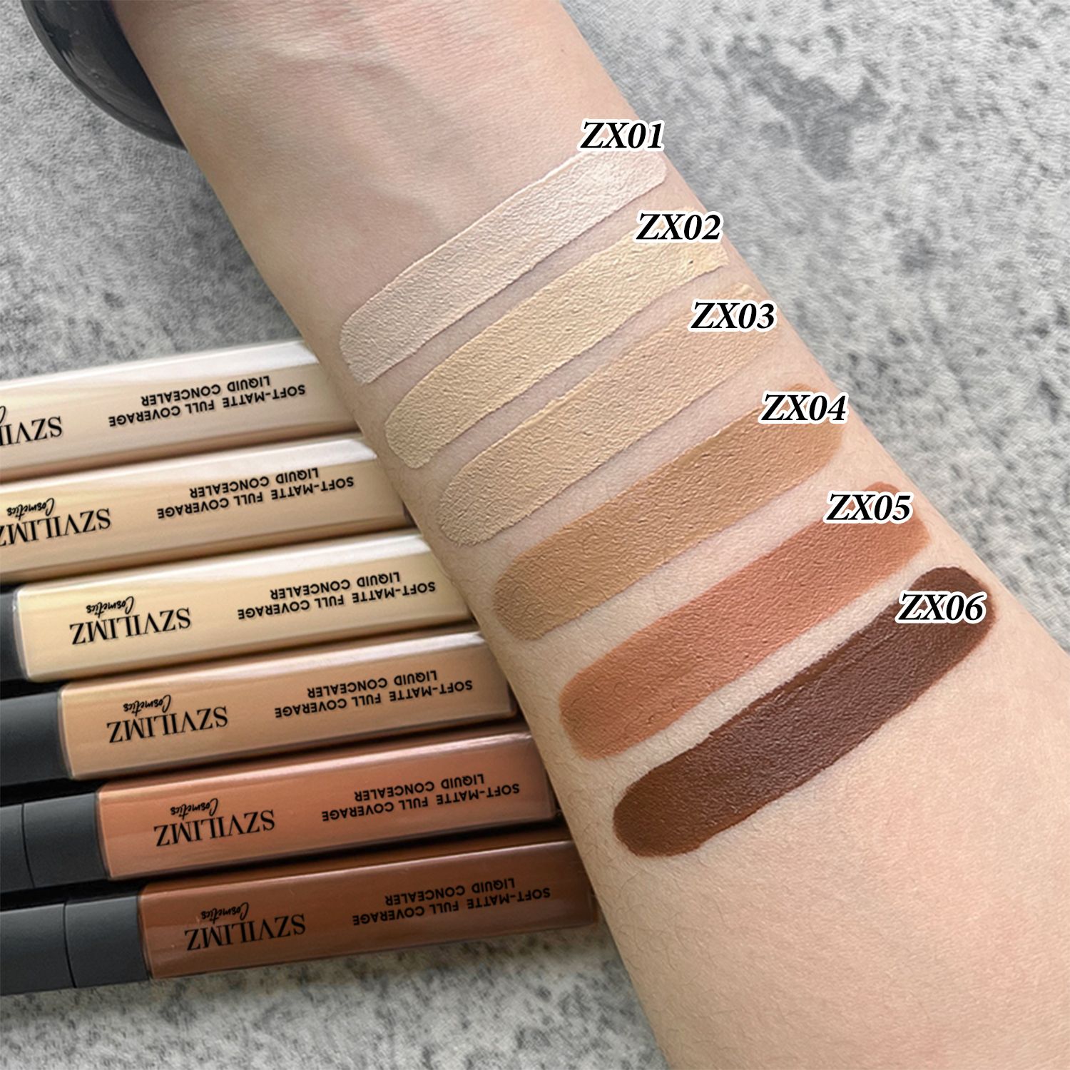 SZVILIMZ  Easy to carry The texture Easy to push away Concealer Not easy to be heavy Waterproof and sweat-proof Long time without makeup Natural base makeup"