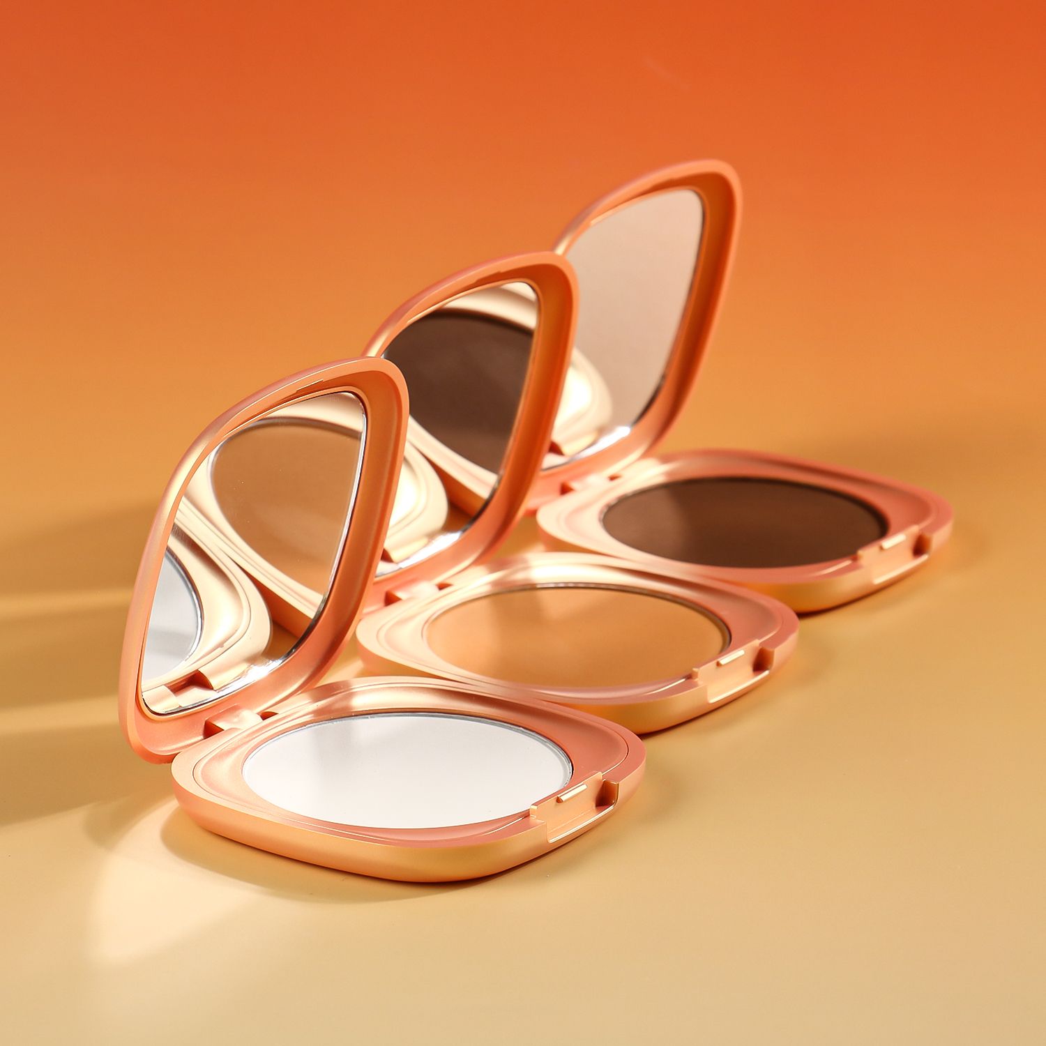 SZVILIMZ Fine and fine powder Good concealer effect Uniform skin tone Matte makeup effect Easy to carry Waterproof and sweat-proof Long time without makeup Good ductility"