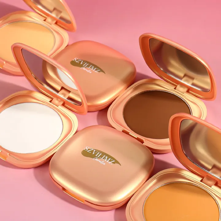 SZVILIMZ Fine and fine powder Good concealer effect Uniform skin tone Matte makeup effect Easy to carry Waterproof and sweat-proof Long time without makeup Good ductility"