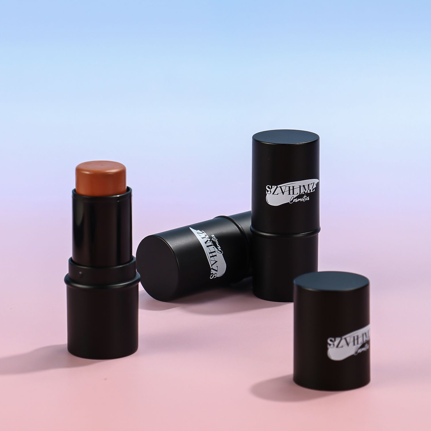 SZVILIMZ Highlight stick Cream of the texture Capacity repair Lighyour complexion Matte makeup effect Easy to carry Waterproof and sweat-proof Long time without makeup Good ductility"