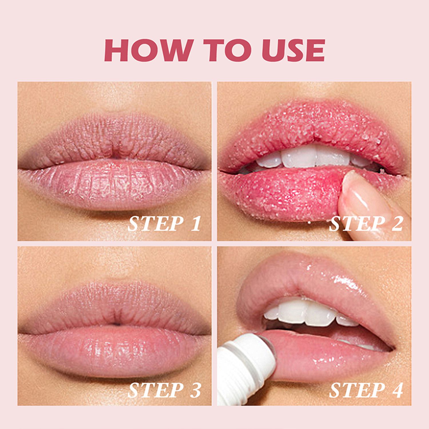 SZVILIMZ Lip Scrub Moisturizing Long-lasting moisturizing Fruity scent Diminish lip lines Remove lip dead skin Gentle and refreshing Non-sticky