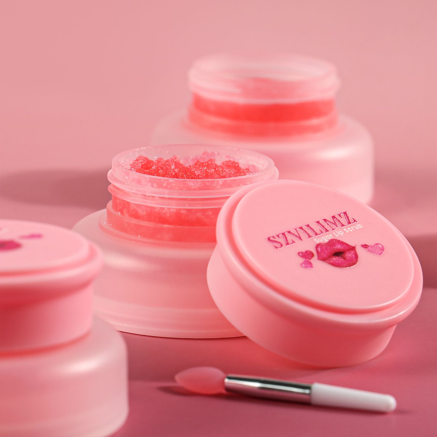 SZVILIMZ Lip Scrub Moisturizing Long-lasting moisturizing Fruity scent Diminish lip lines Remove lip dead skin Gentle and refreshing Non-sticky