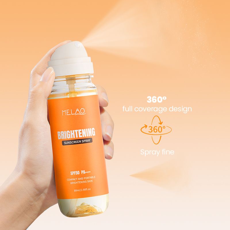 Anti-aging moisturizing spray sunscreen Spf 50 Spf sunscreen spray waterproof anti-ultraviolet, anti-visible light, anti-photoradiation