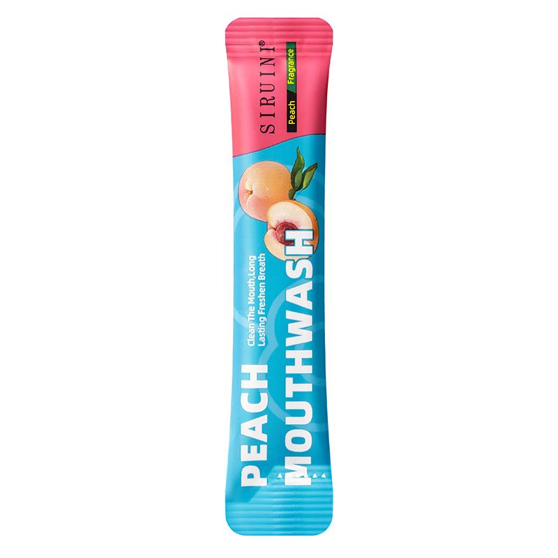 Portable travel mouthwash wholesale - lemon, peach and mint flavors, convenient for maintaining oral hygiene and protecting gums anytime, anywhere Bulk wholesale, total 66 pieces, 10ml each