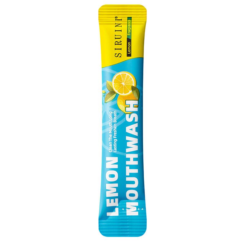 Portable travel mouthwash wholesale - lemon, peach and mint flavors, convenient for maintaining oral hygiene and protecting gums anytime, anywhere Bulk wholesale, total 66 pieces, 10ml each