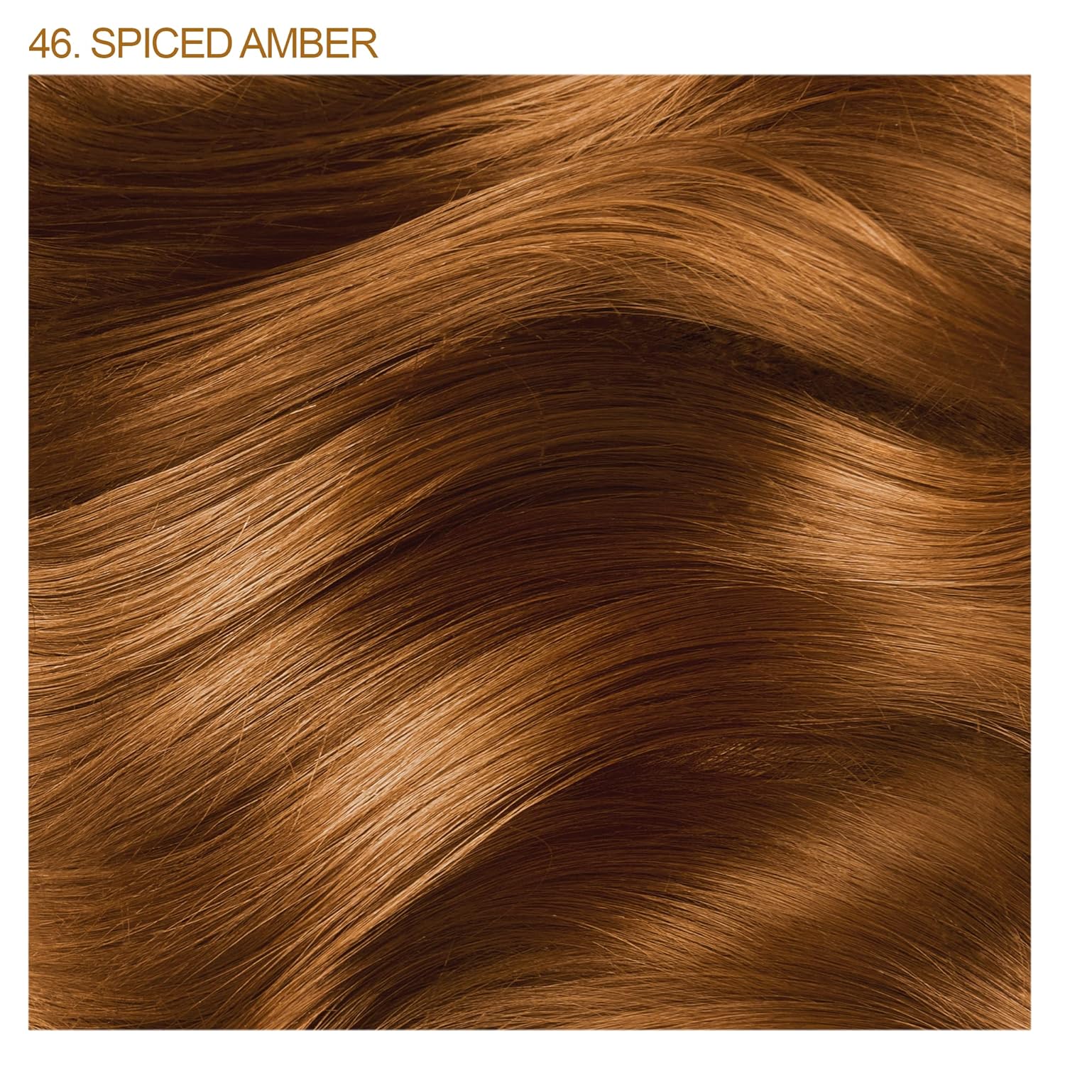 Adore Semi Permanent Hair Color - Vegan andCruelty-Free Brown Hair Dye - 046 Spiced Amber 1 bottle 118ml