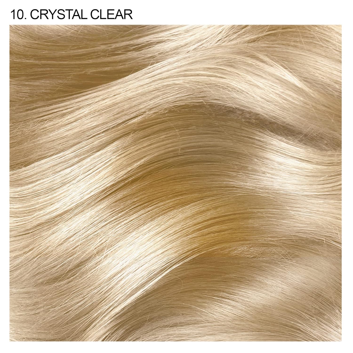 Adore Semi Permanent Hair Color - Vegan and Cruelty-Free Clear Hair Dye- 010 Crystal Clear 1 bottle 118ml