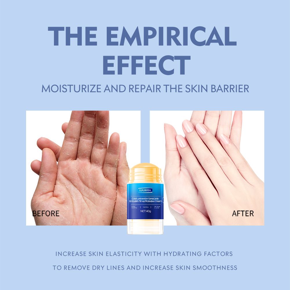 EOURHSA Hand and Foot Moisturizing Cream, Moisturizing Deep Care, Prevents Dryness, Cracks, 1 bottle 40g