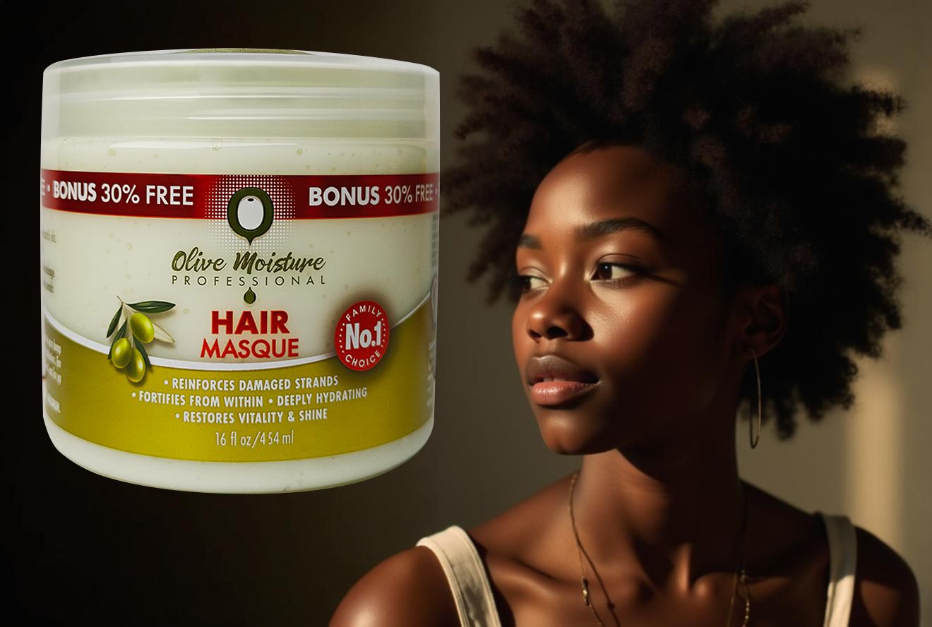 Natural olive moisturizing hair growth cream - promotes hair growth, repairs damaged hair, - strengthens hair and prevents split ends - enhances hair vitality and makes hair shiny 1 bottle 454ml