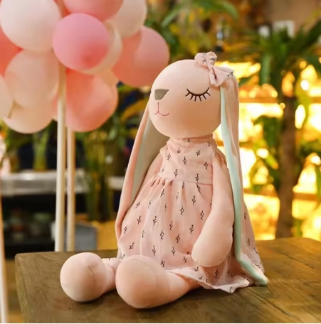 35CM Easter Bunny plush toy "An An Rabbit" - a children's gift, soothing doll, pluCute Bunny Doll, Plush Toy Doll, Baby Soothing Rabbit Doll Sleeping Doll, Stuffed Animals Kids Plushie Doll Toy