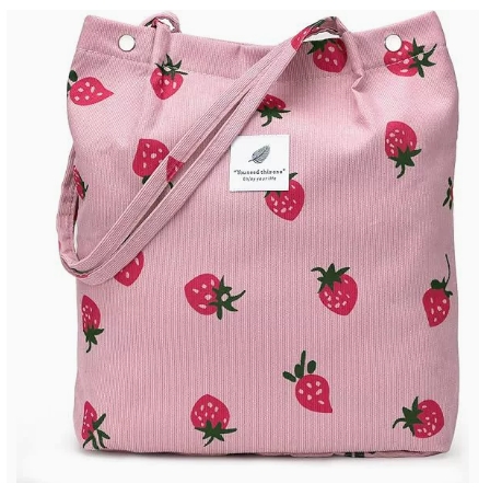 Bags for Women Corduroy Shoulder Bag Reusable Shopping Bags Casual Tote Female Handbag for A Certain Number of Dropshipping