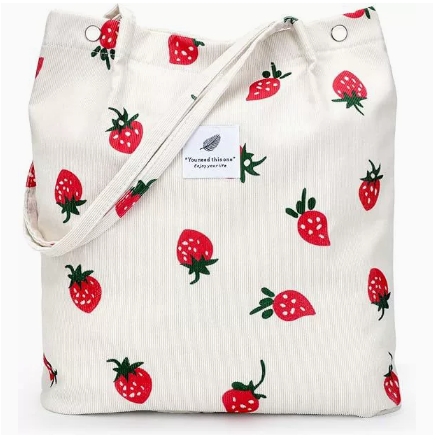 Bags for Women Corduroy Shoulder Bag Reusable Shopping Bags Casual Tote Female Handbag for A Certain Number of Dropshipping