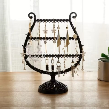 Wine glass earring display rack, earring jewelry display rack, jewelry rack hand chain jewelry storage box jewelry hanger