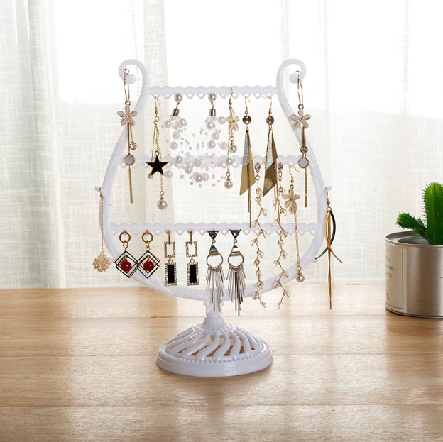 Wine glass earring display rack, earring jewelry display rack, jewelry rack hand chain jewelry storage box jewelry hanger