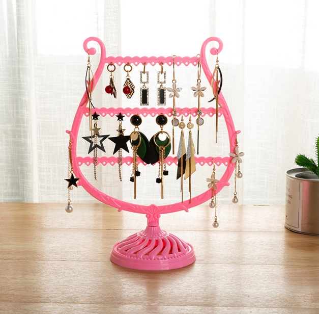 Wine glass earring display rack, earring jewelry display rack, jewelry rack hand chain jewelry storage box jewelry hanger
