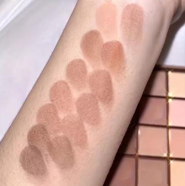 25 Color Eyeshadow Palette - Neutral Gray and Brown Earthy Tone, Coffee and Chocolate Style, Create a Multi-Functional Makeup Appearance That Naturally to Theate