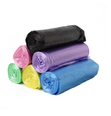 5 Rolls 1 pack 100Pcs Household Disposable Trash Pouch Kitchen Storage Garbage Bags Cleaning Waste Bag Plastic Bag