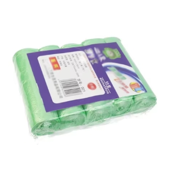 5 Rolls 1 pack 100Pcs Household Disposable Trash Pouch Kitchen Storage Garbage Bags Cleaning Waste Bag Plastic Bag