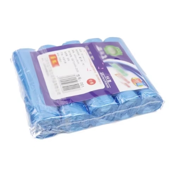 5 Rolls 1 pack 100Pcs Household Disposable Trash Pouch Kitchen Storage Garbage Bags Cleaning Waste Bag Plastic Bag