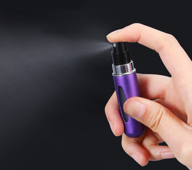 5ml Perfume Refill Bottle Portable Mini Refillable Spray Jar Scent Pump Empty Cosmetic Containers Atomizer for Travel Tool Hot