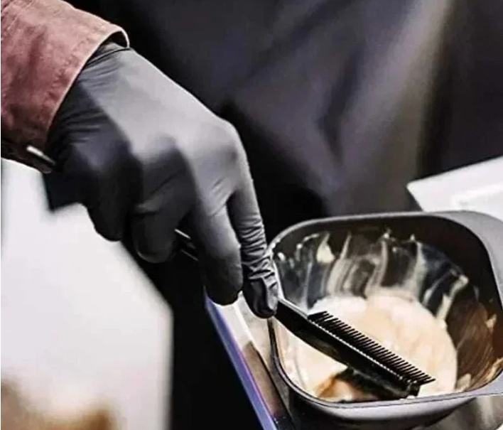 50pcs/100pcs Gloves Black Washing Xl Tableware Disposible Latex Free PVC Gloves Housework Car Industry Gardening Pet Care Cooking Tools