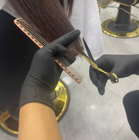 50pcs/100pcs Gloves Black Washing Xl Tableware Disposible Latex Free PVC Gloves Housework Car Industry Gardening Pet Care Cooking Tools