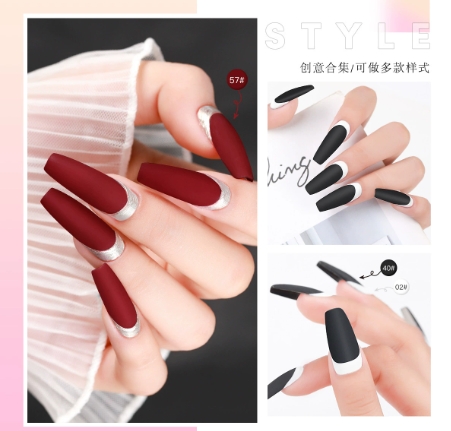 60-color set of nail polish for opening a nail salon Mxsi 15ml Gel Nail Polish Neon Brown Royal Blue Red Green Pastal Nude Nail Art Varnish Gel Lacquer Top Coat UV Gel Nail Not Set