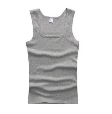 Hot Sale Summer Male clothes Women Basic Elastic tank top Pure Cotton Sleeveless Men's t-shirt Bodybuilding Fitness T-shirt