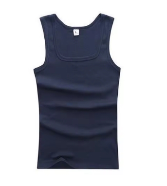 Hot Sale Summer Male clothes Women Basic Elastic tank top Pure Cotton Sleeveless Men's t-shirt Bodybuilding Fitness T-shirt