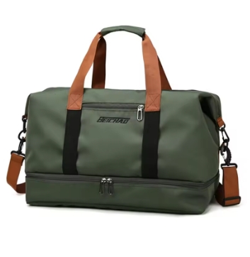 Fashion Travel Bags For Women Large Capacity Men's Sports bag Waterproof Weekend Sac Voyage Female Messenger Bag Dry And Wet