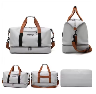 Fashion Travel Bags For Women Large Capacity Men's Sports bag Waterproof Weekend Sac Voyage Female Messenger Bag Dry And Wet