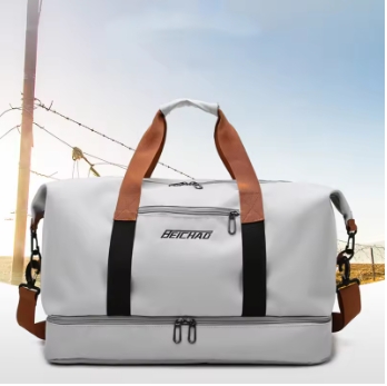 Fashion Travel Bags For Women Large Capacity Men's Sports bag Waterproof Weekend Sac Voyage Female Messenger Bag Dry And Wet